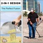 Hot Sell Sand Scoop for Metal Detecting Metal Detector Beach Finds Scoop Equipment Garden Gadgets Utensils Supplies Sand Scoop
