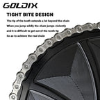GOLDIX 8-Bolt Bicycle Chainring Wide and Narrow Teeth AERO Chainring CNC Hollow Cutting Machining for SRAM 8Bolt Crankset