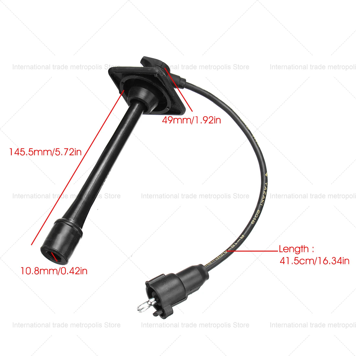 Ignition Spark Plug Wires Set for 1997-2001 Toyota Camry Solara Rav4 2.2L 90080-91110 90919-22386 90919-22400
