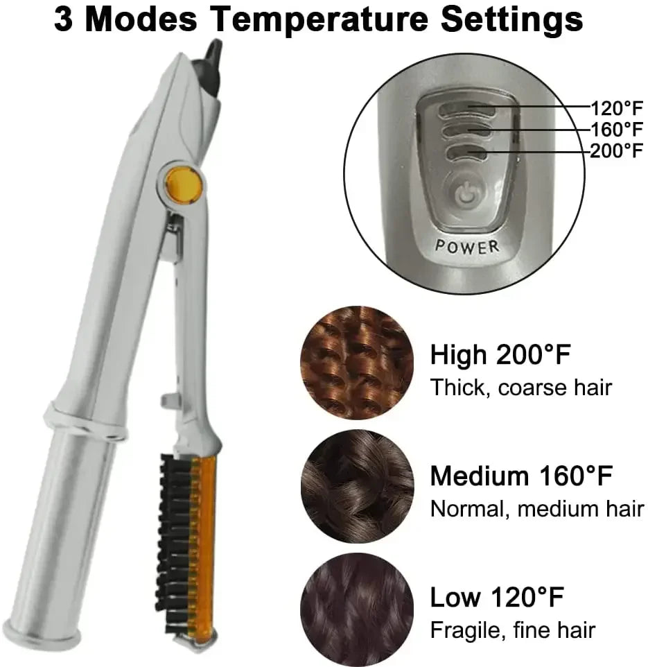 Automatic Rotating Hair Curler Wand Styler, Auto Curling Iron with EU/UK/US Plug Options
