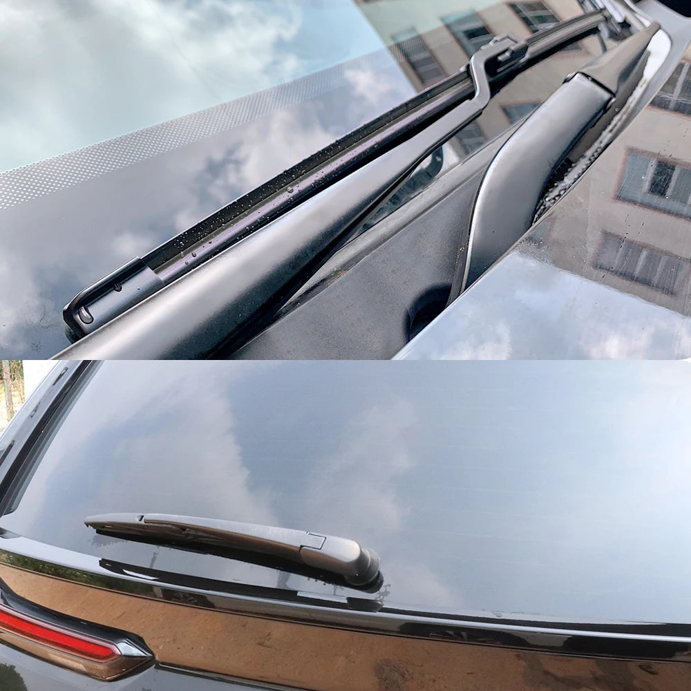 1set Front & Rear Windshield Wiper Blades Windscreen Wipers For Honda Fit Jazz 2014-2020 2015 2016 2017 2018 2019 Accessories