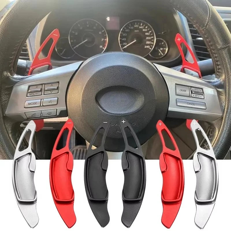 Shift Paddles Steering Wheel Shifter Extended Fits For Subaru Forester Outback XV BRZ WRX Impreza Crosstrek Legacy Accessories