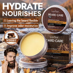 SADOER Men's Beard Growth Set, Gentle Nourishment, Sandalwood Beard Oil, Beard Balm, Beard Shampoo, Scissors, Comb, Brush