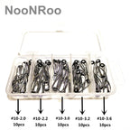 NooNRoo MN Tip Top 50PCS  5 Size in 1 Box   Fishing Rod Repair Guides Rod Building Accessory 50 Pcs /Box