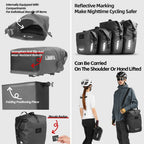 Rhinowalk Bike Pannier Bag Quick Release Waterproof Cycling Rack Side Pack Luggage Bag For Road MTB Touring&Folding Bicycle