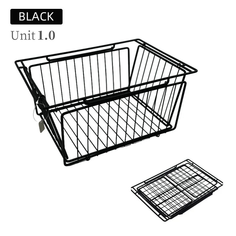 IGT Basket Folding 1 Unit Igt Drain Basket Stainless Steel Igt Camping Table Basket Lightweight Portable IGT Table Accessories