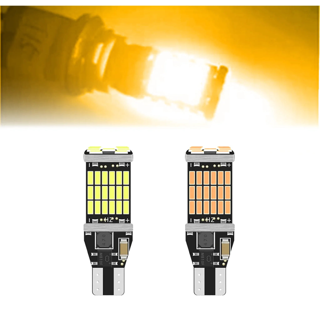 100Pcs T15 W16W 921 912 T16 902 LED Bulbs High Power 45pcs 4014SMD Super Bright 1200LM Replace For Car Reversing Light White Red