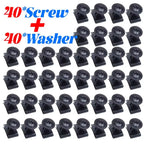 200/20pcs Car Self-tapping Screw Fasteners Auto Metal U-shaped Spacers Self-Tapping Screws Kit Car Modification Accessories