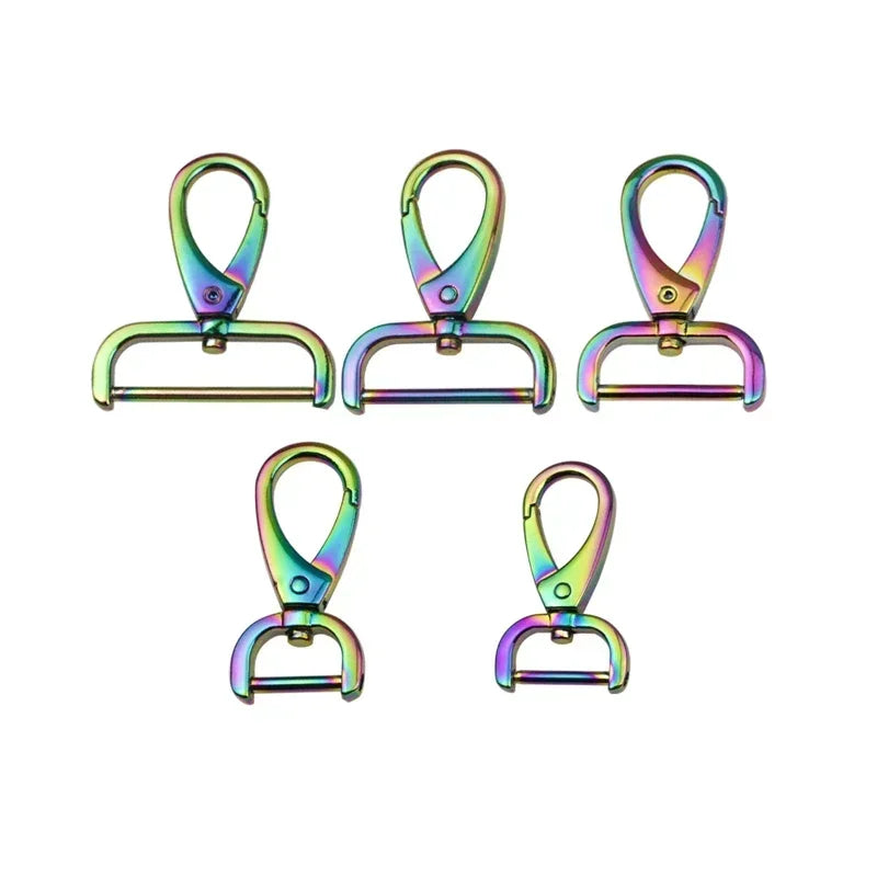 2/4Pcs Meetee 13-38mm Metal Buckle Detachable Lobster Clasp Bag Strap Clip Buckles Webbing Handbag Snap Hook DIY Accessories