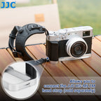 JJC X100VI Hand Grip Metal Hand Grip L Bracket for Fujifilm Fuji X100VI Camera Handgrip Holder with Quick Release Plate