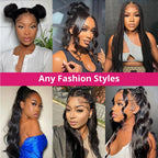Invisi Strap Snug Fit 360 Full Lace Wig HD Transparent Lace Frontal Body Wave Glueless Human Hair Ready To Wear Wig