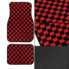 Automobile universal floor mat checkerboard floor mat mosaic grid car floor mat wear-resistant and anti slip floor mat parts