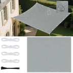 5Mx4M/3M/2M Waterproof Sun Shade Sail with Grommets Rectangle Garden Patio Pergola Cover For Outdoor Camp Tent Shelter