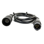 9 Pin Wheel Hub Motor Cable 60cm EBike Motor Extension Cable Female to Male Connector for E-Bike Accessories,1Pc HOT