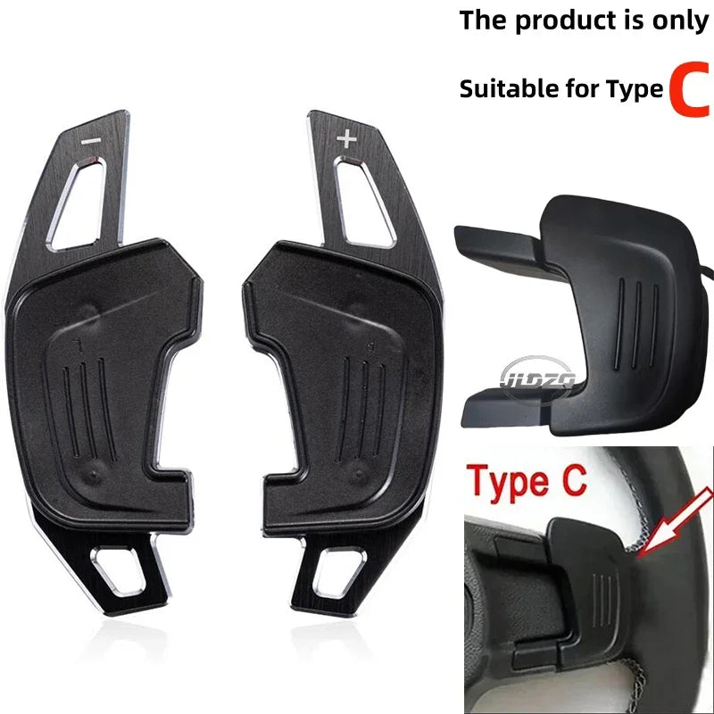 Car Steering Wheel Paddle Shift Extend Shifter Sticker For VW Golf 7 GTI MK7 GTE GTD RLINE Volkswage POLO Scirocco Sagitar GLI