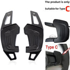Car Steering Wheel Paddle Shift Extend Shifter Sticker For VW Golf 7 GTI MK7 GTE GTD RLINE Volkswage POLO Scirocco Sagitar GLI