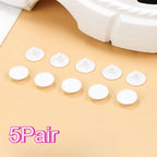 Garden Shoes 16mm Buckle Lace Accessories Black EVA Plastic Buckle Sandals Drop-molded Alligator Print Shoe Flower Accessories