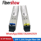 SFP Module SC connector 1.25G SC BiDi 1310nm/1550nm WDM switch SFP Transceiver module with Switch with DDM Function