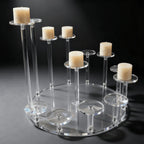 1 PC 13Heads  Acrylic Display Stand, Used For Placing Jewelry, Collectibles,  Multifunctional Display Stand For Accessories