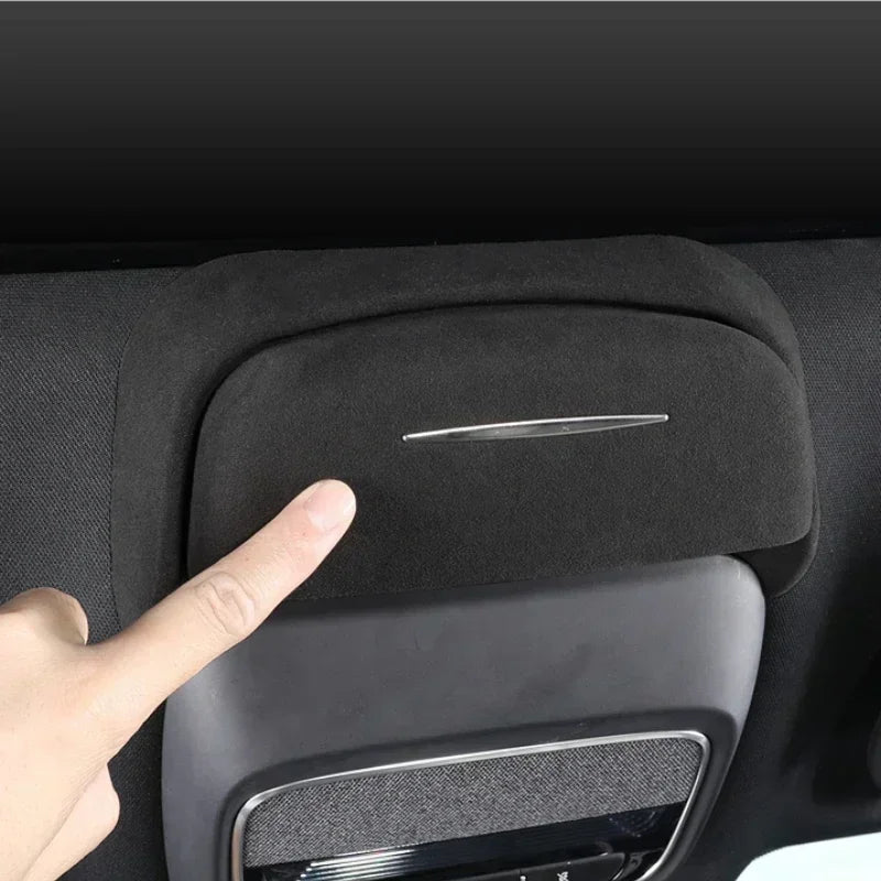 Xpeng G6 Car Sunglasses Holder Clip Visor Glasses Case Storage, Beige or Black