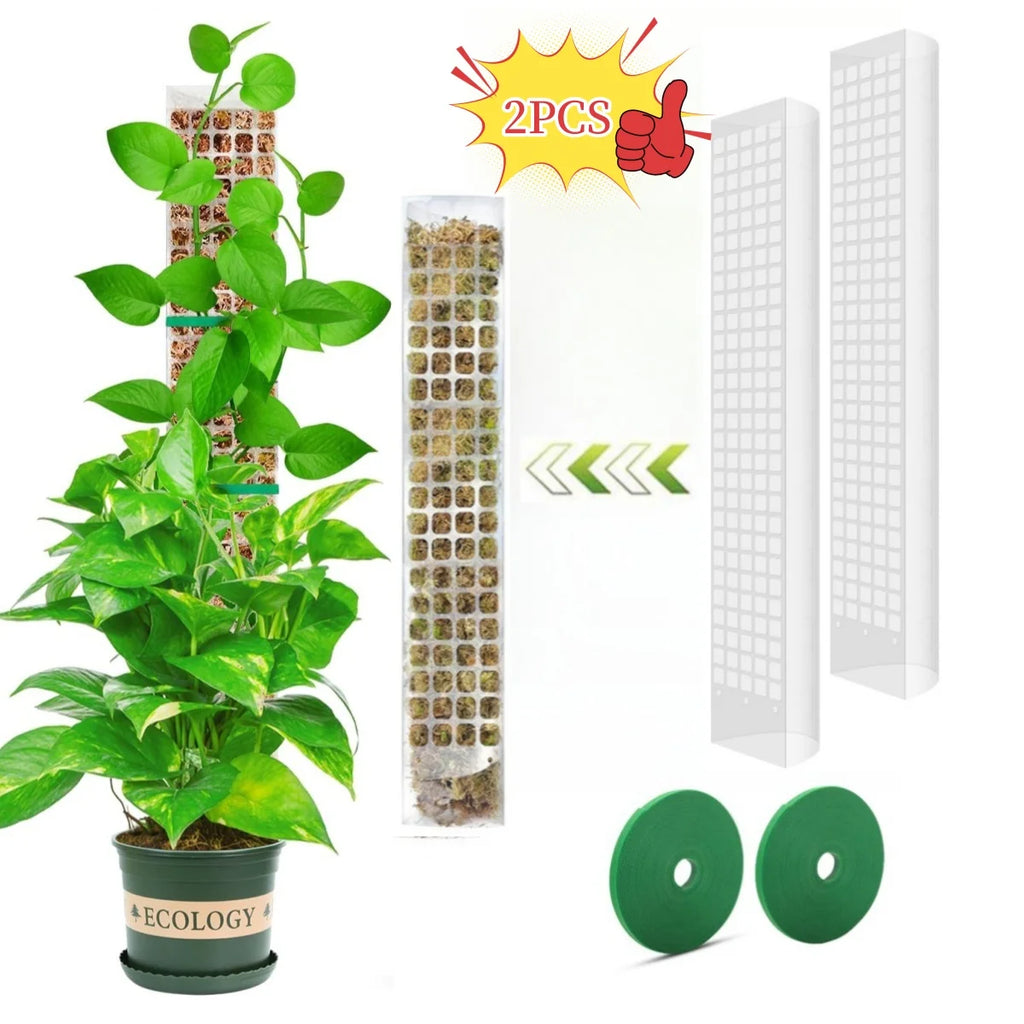 Plants Moss Pole Garden Subject Flower Plant Climbers Bonsai Accessories Pots Tutors ,for Planters Plants Growth Holder Support