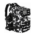 LHI 45L/35L/25L Tactical Backpack for Men and Women Waterproof Athlete Gym Outdoor Bag Travel Hiking Rucksack with Bottle Holder