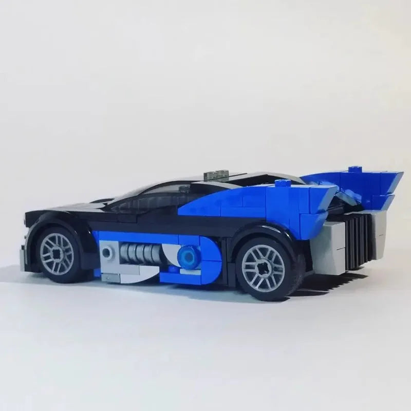 MOC-133606 Building Block Roadster Retro Car model Classic movie piece together children's Puzzle gift Creative car model