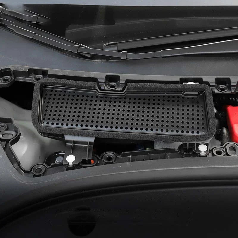 Car Intake Air Filter Cover For Tesla Model 3 2021-2026 Highland Melt Blown Fabric Inlet Flow Vent Dust Prevention Accessories