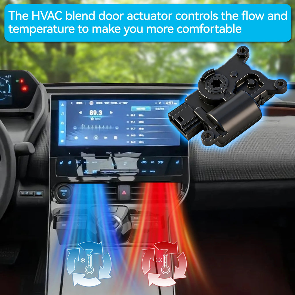 5Q0907511A HVAC heater blend door actuator for Audi A3 VW Golf Passat Tiguan Skoda