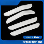 4PCS for Tesla Model 3/Y 2025 2026 Door Protector Strip Anti-Collision Door Side Edge Protection Sticker Guard Exterior Accessor