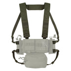 KRYDEX Micro Fight Fat Strap H Harness For MK3 MK4 D3CRM Chest Rig Spiritus Style Shoulder & Back Strap With Male Female Buckle