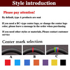 DIY Black Faux Leather Car Accessories Steering Wheel Cover For Toyota Hilux 2015-2021 Fortuner 2015-2021