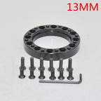 Universal Steering Wheel Hub Spacer Adapter 13mm/51mm/76mm/101mm/128mm, Multiple Colors