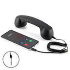 Retro Telephone Receiver Type-C 3.5mm Microphone Handset Directly Plug Into Mobile Phone Handset For Mobile Phones
