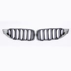 For BMW 4 Series F32 F33 F36 M3 F80 M4 F82 Car Front Bumper Grille Racing Grill 12-18 Dual-Slat Glossy Black Grilles Accessories
