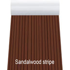 4 Colors 2400x450x6mm EVA Self-Adhesive Foam Boat Flooring Faux Teak Decking Sheet Pad For Boat Marine Yacht RV Deck Sheet Mat