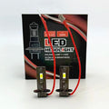 2Pcs H3 LED Headlight Bulb Canbus No Fan High Beam 6500K White  Car LED Fog Light Driving Lamp DRL 12V