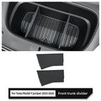 for Tesla Model Y Launch 2025 2026 Juniper Car Front Trunk Interval Combination Partition Front Spare Box Organizer Accessories