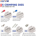 SN-68B Crimps Plug JST ,TE,XH,SM,VH,PH,Molex Terminals Ratchet Crimper Pliers For 0.08-1.5mm²(28-16 AWG) Wires Tool