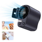 2026 Portable Cooling Car Fan USB Rechargeable Clip on Portable Desk Fans with LED Display 360 Rotation Quiet for Car Camping