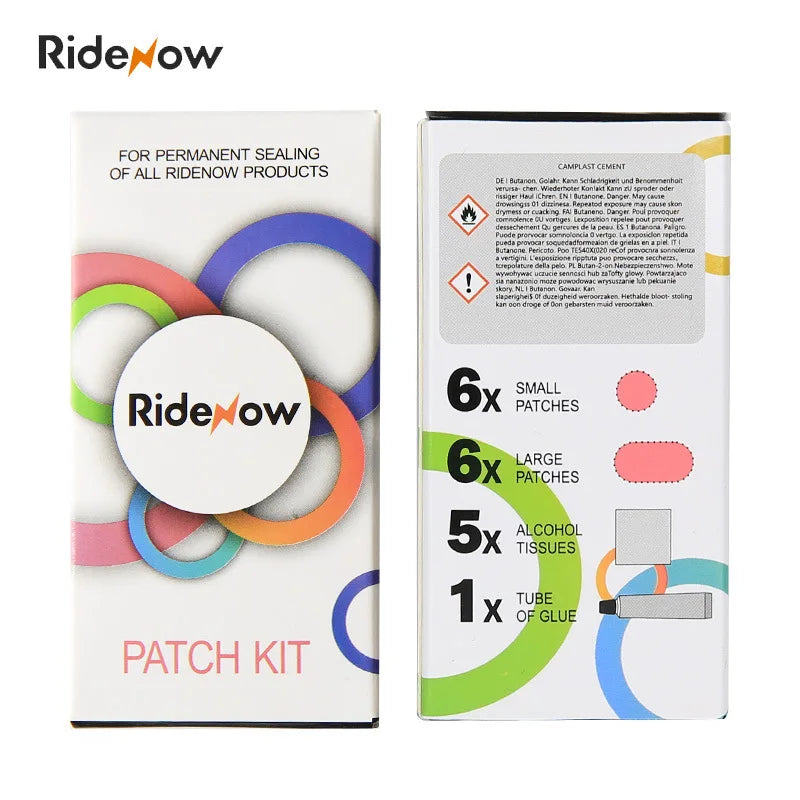 Ridenow Patch Kit TPU Bike Inner Tube Repair Tool Road Bicycle Tire 700C x 23 25 28 32C MTB Bike Tyre 26 27.5 29er BMX 20" 16"