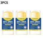 60% Urea Foot Care Cream Stick - Intensive Cracked Heel Repair, Callus Remover for Dry Feet - Fast Absorbing Foot skin