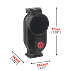 GO 3 3S Waterproof Housing Case for Insta360 GO3 Tempered Glass Underwater Diving Protective Frame for Insta 360 GO Thumb Camera