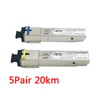 SFP Module SC connector 1.25G SC BiDi 1310nm/1550nm WDM switch SFP Transceiver module with Switch with DDM Function