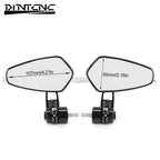 Handlebar End Mirror For KAWASAKI Z900 Z900SE 2017-2024 Z400 Z1000 Left Right Side Rotation Motorcycle Accessories Z900RS/Cafe
