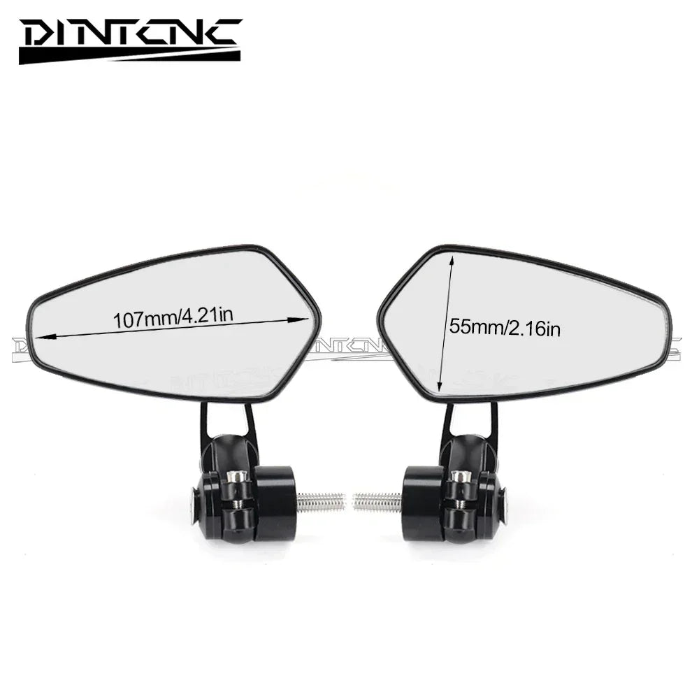 Handlebar End Mirror For KAWASAKI Z900 Z900SE 2017-2024 Z400 Z1000 Left Right Side Rotation Motorcycle Accessories Z900RS/Cafe