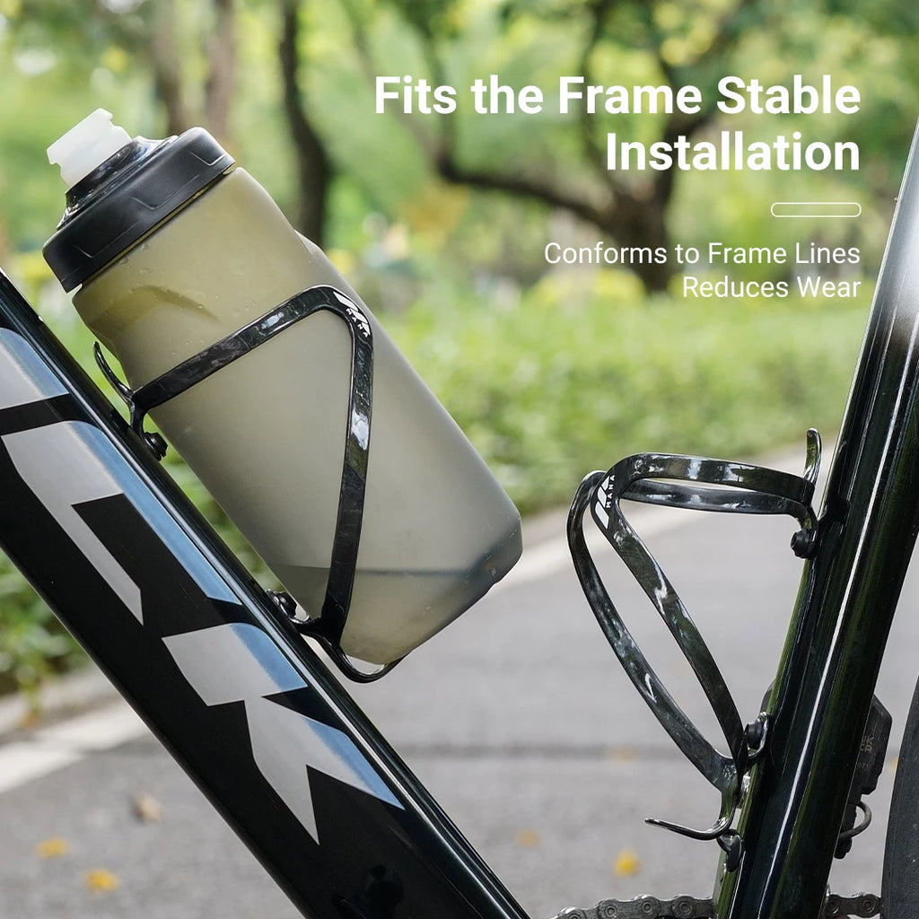 MANA 12g Marble Pattern Full Carbon Fibre Bicycle Bottle Cage + Aluminium Alloy Screws For Road/MTB/Gravel/TT Big Save