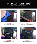 Rear Air Conditioning Panel Protective Cover for Great Wall Tank 500 Hi4T, 1pc