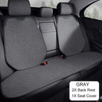 Car Seat Cover Linen Cotton Set Car Seat Cushion Soft Universal Seat Cushion Chair Protector Pads Auto Seats Cover Accessories