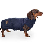Winter Dog Coat for Dachshund Water Repellent Warm Dog Jacekt for Small Short-Leg Dogs Diamond Quilted Windproof Dog Clothing